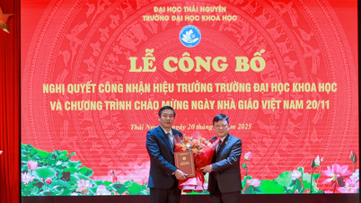 Profesorul asociat, Dr. Nguyen Van Dang, continuă să dețină funcția de rector al Universității de Științe.