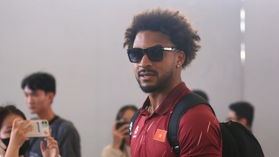 Vietnam team returns home, says goodbye to coach Kim Sang Sik at the airport