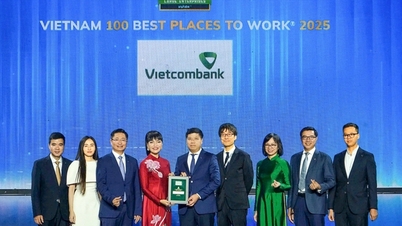 Vietcombank duy trì 10 năm liền đứng đầu nơi làm việc tốt nhất