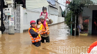 Do Vinh Ward បានជម្លៀសប្រជាជន 1,100 គ្រួសារទៅកាន់ទីជម្រកសុវត្ថិភាព។