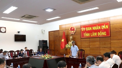 De vicevoorzitter van het Provinciaal Volkscomité, Nguyen Minh, inspecteerde de voortgang van de projecten in Dong Lam Dong.