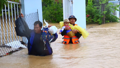 Hơn 100 cán bộ, học viên Học viện Hải quân nỗ lực ứng cứu người dân