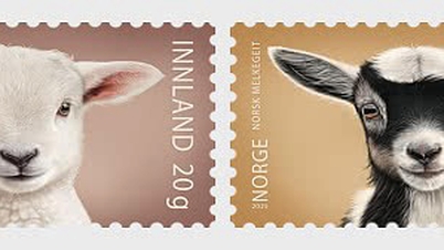 ប្រៃសណីយ៍ន័រវេស ចេញត្រាលើសត្វក្នុងស្រុក