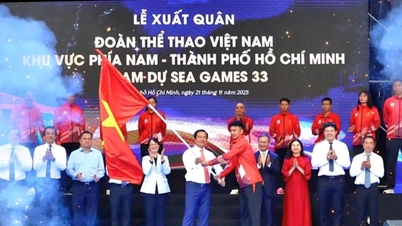 טקס עזיבה של קבוצות ספורט דרומיות המשתתפות במשחקי SEA 33