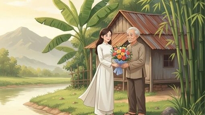 A révész a régi folyóparton