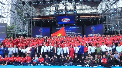 Delegasi Sukan Vietnam di wilayah Selatan mengadakan majlis berlepas ke Sukan SEA ke-33.