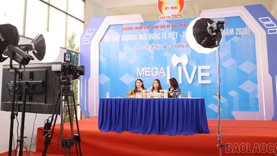 ចំណាប់អារម្មណ៍នៃកម្មវិធី "Mega Live" នៅពិព័រណ៍ពាណិជ្ជកម្មអន្តរជាតិវៀតណាម-ចិនឆ្នាំ 2025