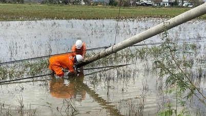EVNGENCO3 ​ໄດ້​ນຳ​ໃຊ້​ການ​ຊ່ວຍ​ເຫຼືອ​ສຸກ​ເສີນ​ຢູ່​ພາກ​ກາງ​ຫຼັງ​ຈາກ​ລົມ​ພາຍຸ
