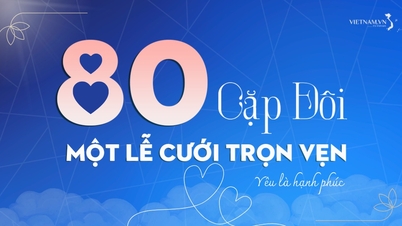 Registreringslänk för specialaktiviteten "PARDAG - KÄRLEK ÄR LYCKA" för 80 par på Vietnam Happy Fest 2025