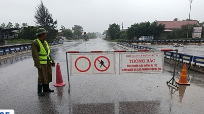 폭우로 국도 1호선 침수 발생, 도로국, 비상 교통대책 가동