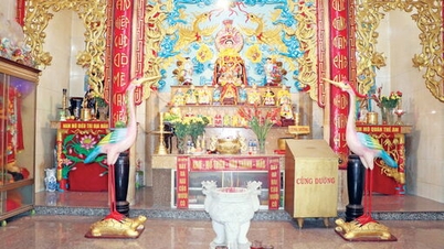 Închinarea lui Thien Hau Thanh Mau în Tay Ninh