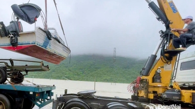 동나이 교통경찰, 다크락성 홍수 예방 지원