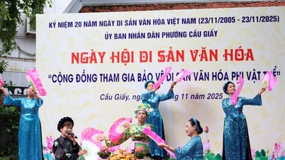 Gìn giữ và phát huy di sản văn hóa trong cộng đồng dân cư Cầu Giấy