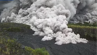 Przerażający moment wybuchu wulkanu w Indonezji