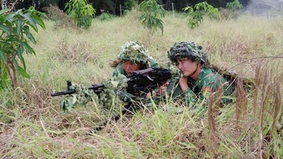 Ćwiczenie dowódczo-sztabowe STRAŻY GRANICZNEJ VINH LONG, strona 1, 2 poziomy na mapie i w terenie