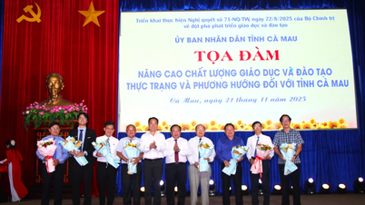 La provincia de Ca Mau invita a expertos a aportar opiniones y soluciones para el desarrollo educativo.