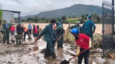 ລຳດົງ: ອະນາໄມທັນທີທີ່ນ້ຳຫຼຸດລົງ