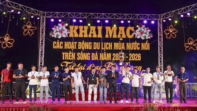 Muong Lay organizuje wydarzenie „Turystyka w sezonie powodziowym na rzece Da w latach 2025–2026” w ramach pierwszego Festiwalu Sportów Dzielnicowych w 2025 r.