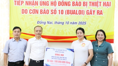 ได้รับเงินเกือบ 3 พันล้านดอง ช่วยเหลือผู้ประสบภัยน้ำท่วม (ระยะที่ 2)