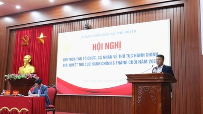 Phu Xuyen puts people at the center of administrative procedure reform