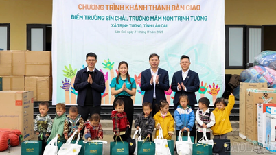 BIDV សម្ពោធសាលា Sin Chai - សាលាមត្តេយ្យឃុំ Trinh Tuong