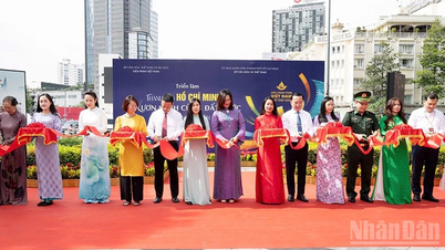 Exposição fotográfica "A cidade de Ho Chi Minh cresce com o país através de uma perspectiva cinematográfica"