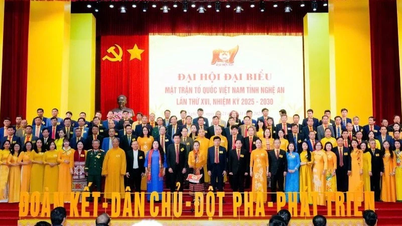 Abertura solene do 16º Congresso da Frente da Pátria Vietnamita da província de Nghe An