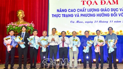 Muchas sugerencias para que Ca Mau implemente la Resolución 71 sobre avances en el desarrollo educativo.