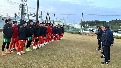 يبدأ منتخب فيتنام للسيدات تدريباته في اليابان استعدادًا لدورة ألعاب جنوب شرق آسيا 33