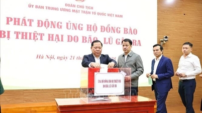 Lebih dari 112,6 miliar VND telah dikirim ke masyarakat di Vietnam Tengah dan Dataran Tinggi Tengah yang terkena dampak bencana alam, badai, dan banjir.