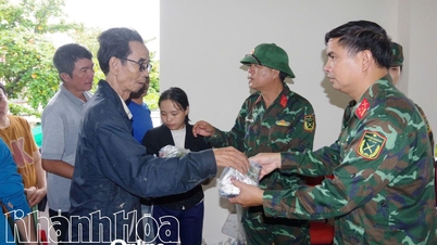 305. Piyade Tümeni, selden etkilenen bölgelerdeki insanlara destek sağlıyor