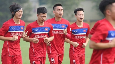 Annonce de la liste des 28 joueurs vietnamiens U22 préparant les Jeux d'Asie du Sud-Est 33