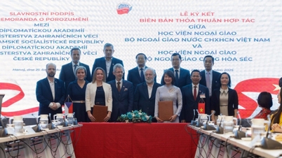 Compartilhando uma visão comum sobre a cooperação educacional entre o Vietnã e a República Tcheca.