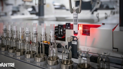 하루 20,000개의 샘플을 처리할 수 있는 베트남 최신 자동 혈액 검사 시스템