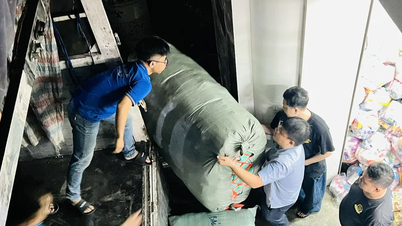 V noci 21. listopadu Ho Či Minovo Město naléhavě přepravilo 15 tun nezbytných věcí do provincie Khanh Hòa.