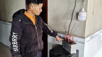 Esperando la red eléctrica nacional