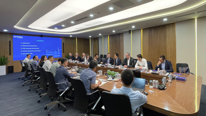 ویتنام میں فرانسیسی قونصلیٹ جنرل اور فرانسیسی تجارتی دفتر کے وفد نے پی ٹی ایس سی کارپوریشن کا دورہ کیا اور ان کے ساتھ کام کیا۔