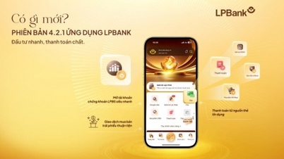 LPBank App upgrades to new version: Pay tuition, shop with credit card and invest "one touch"