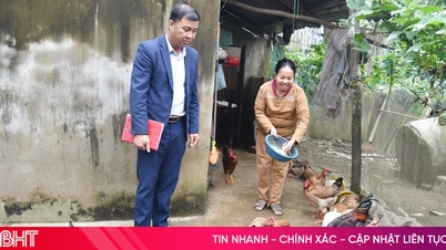 "Nyckeln" för att öppna välståndets portar för de fattiga i Dong Kinh-kommunen