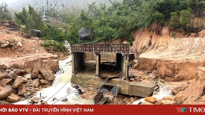 Árvizek okoztak károkat 3 Quy Nhon - Chi Thanh gyorsforgalmi úti csomagban, késés veszélye áll fenn.