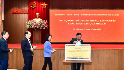 Hanoi startete eine Kampagne, um die Menschen in den Regionen Zentral und Zentrales Hochland bei der Bewältigung der Folgen der Überschwemmungen zu unterstützen.