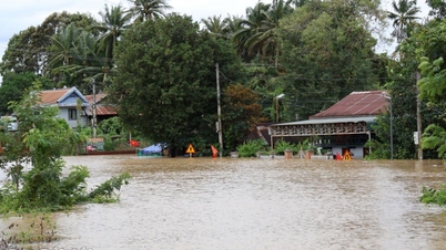 Рівень паводкової води продовжує зростати в прикордонній комуні Буон-Дон.