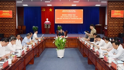 Provinsiell partisekretær Nguyen Ho Hai jobber i Bac Lieu-distriktet