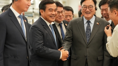 Chủ tịch Quốc hội Hàn Quốc tới thăm Nhà máy ô tô Hyundai Thành Công