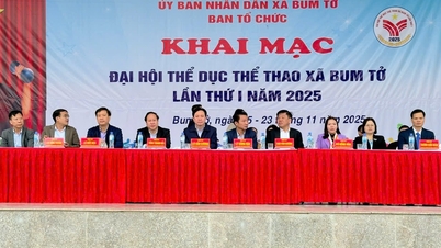 省人民委員会常務副委員長トン・タン・ハイ氏が2025年の第1回バム・ト・コミューンスポーツ大会の開会式に出席した。