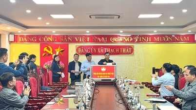 Тхань Лиет, Йен Суан, Тхать Тхат начали кампанию в поддержку людей, пострадавших от наводнений.