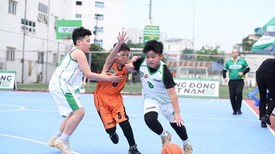 32 ομάδες αγωνίζονται στον τελικό γύρο του Τουρνουά Μπάσκετ Δημοτικών Σχολείων του Ανόι