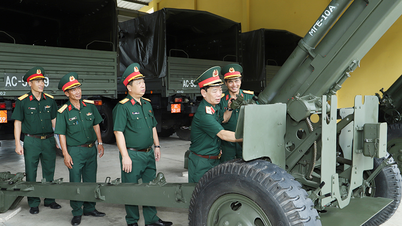 34. korpskommando gjennomførte en omfattende inspeksjon av 9. divisjon og 434. brigade.