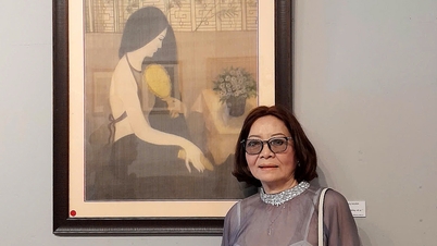 Chuyện người chinh phụ qua tranh lụa của họa sĩ Ngọc Mai