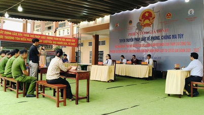 ការរៀបចំការសាកល្បងសាកល្បង ដើម្បីបង្កើនការយល់ដឹងអំពីការបង្ការ និងគ្រប់គ្រងគ្រឿងញៀននៅអានបៀន។